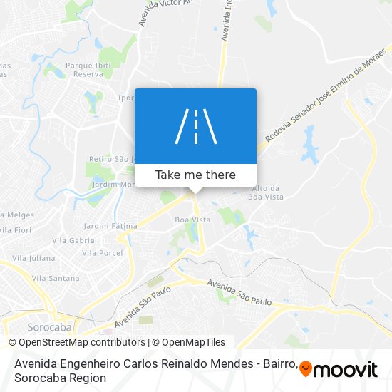 Avenida Engenheiro Carlos Reinaldo Mendes - Bairro map