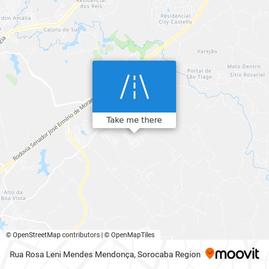 Rua Rosa Leni Mendes Mendonça map