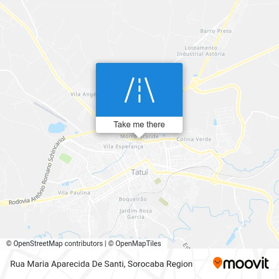 Rua Maria Aparecida De Santi map