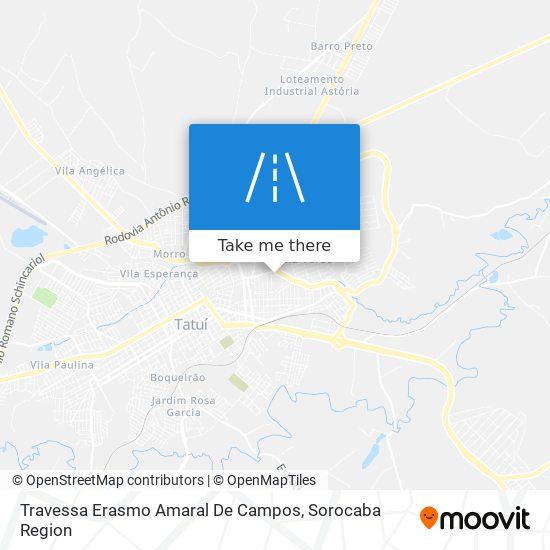 Travessa Erasmo Amaral De Campos map