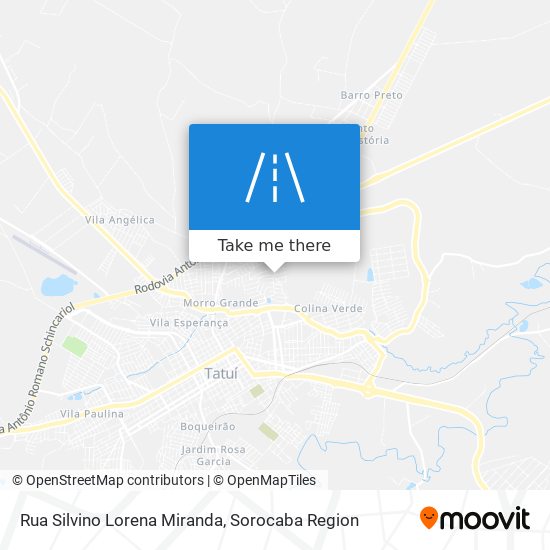 Rua Silvino Lorena Miranda map