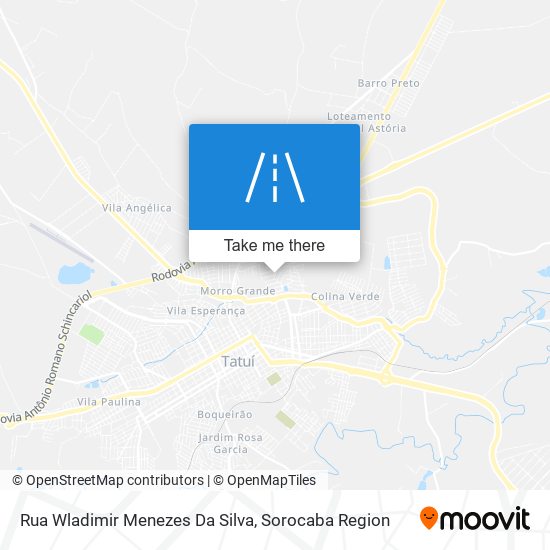 Rua Wladimir Menezes Da Silva map