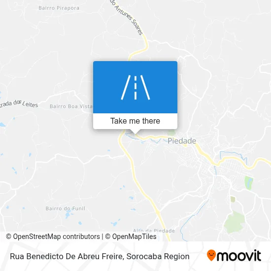 Rua Benedicto De Abreu Freire map