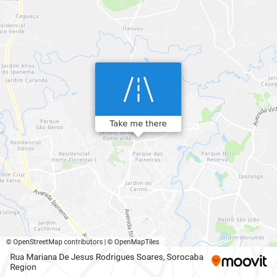 Rua Mariana De Jesus Rodrigues Soares map