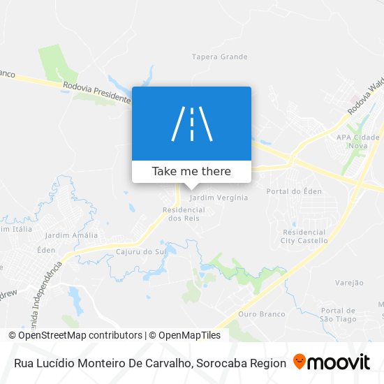 Rua Lucídio Monteiro De Carvalho map