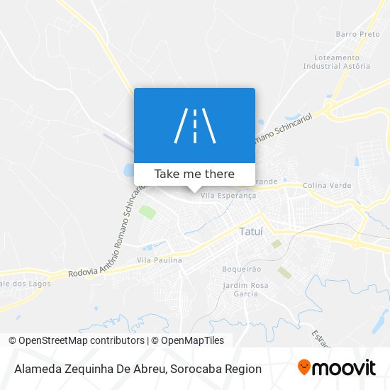 Alameda Zequinha De Abreu map