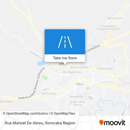 Rua Manuel De Abreu map