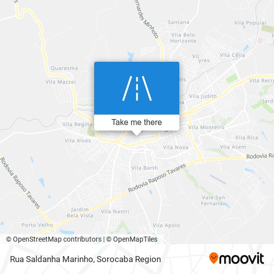 Rua Saldanha Marinho map