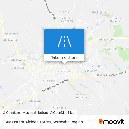 Rua Doutor Alcides Torres map