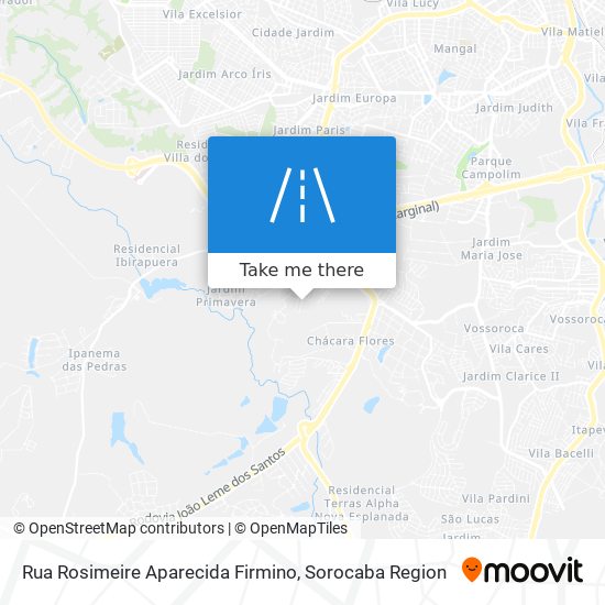 Rua Rosimeire Aparecida Firmino map