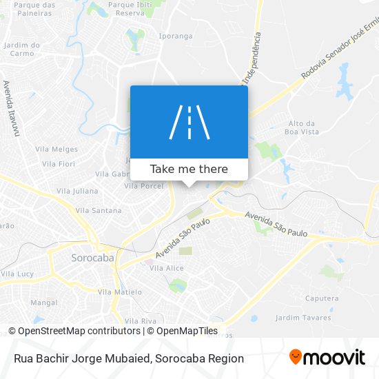 Rua Bachir Jorge Mubaied map
