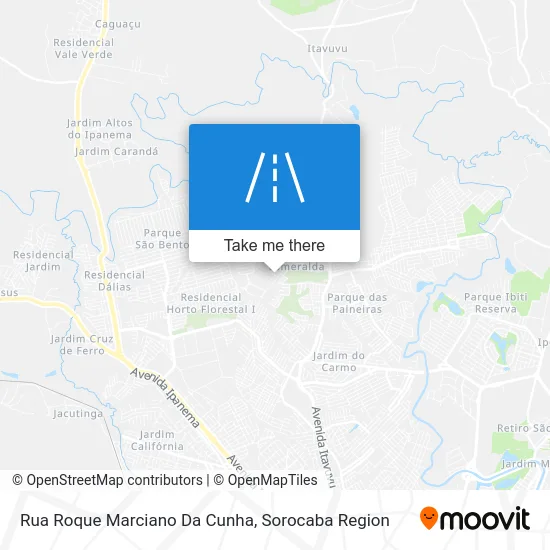 Rua Roque Marciano Da Cunha map