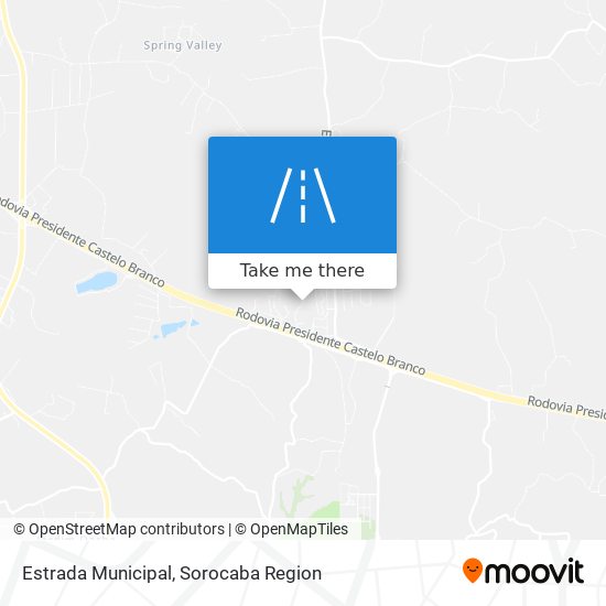 Mapa Estrada Municipal