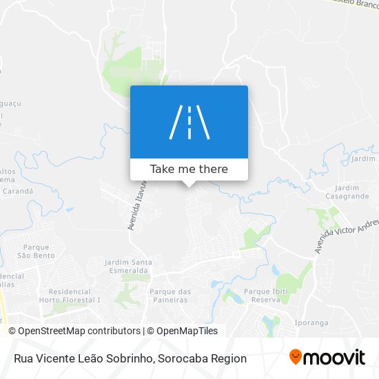 Rua Vicente Leão Sobrinho map