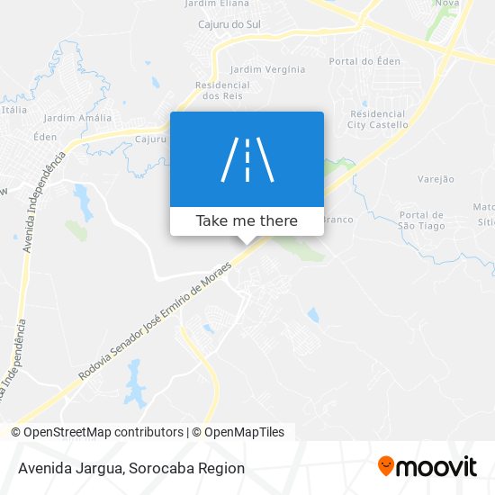 Avenida Jargua map