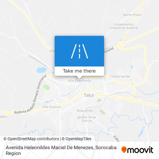 Avenida Heleonildes Maciel De Menezes map