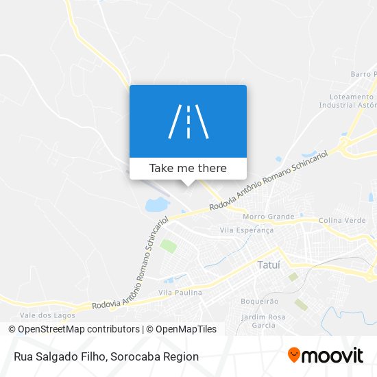 Mapa Rua Salgado Filho