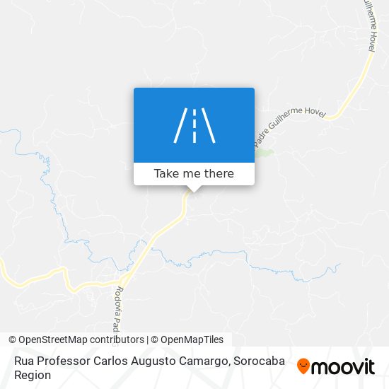 Rua Professor Carlos Augusto Camargo map