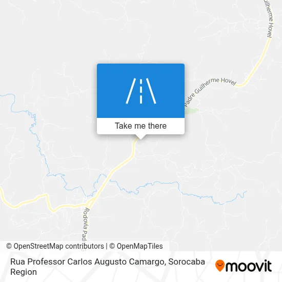 Rua Professor Carlos Augusto Camargo map