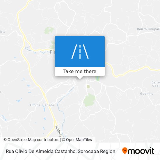 Rua Olívio De Almeida Castanho map