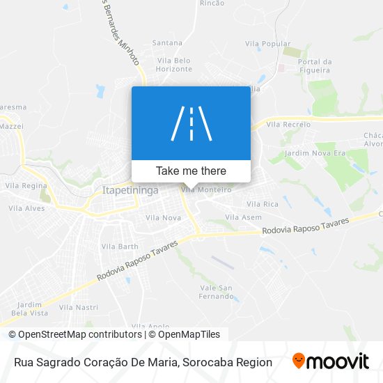 Rua Sagrado Coração De Maria map