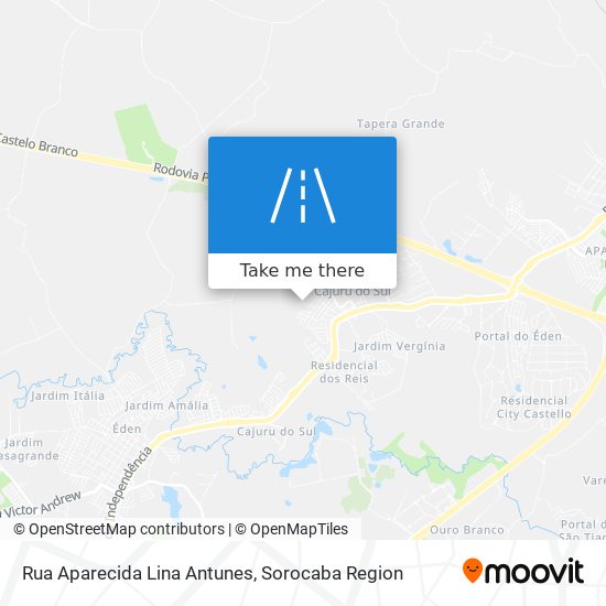 Rua Aparecida Lina Antunes map