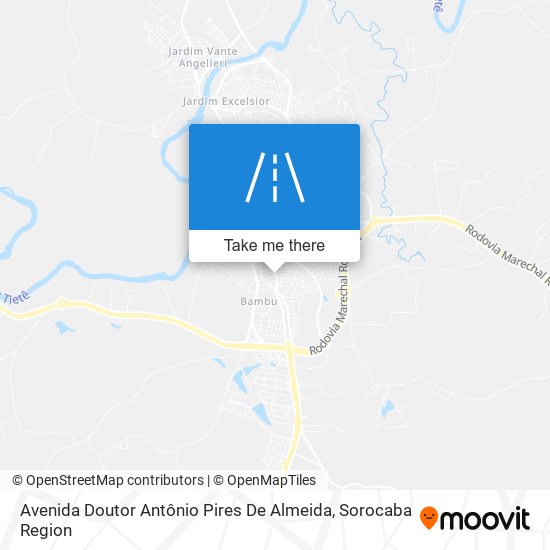 Avenida Doutor Antônio Pires De Almeida map