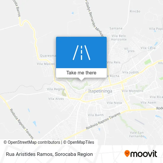 Rua Aristides Ramos map
