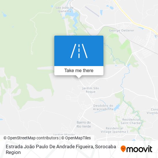 Estrada João Paulo De Andrade Figueira map