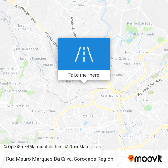 Rua Mauro Marques Da Silva map