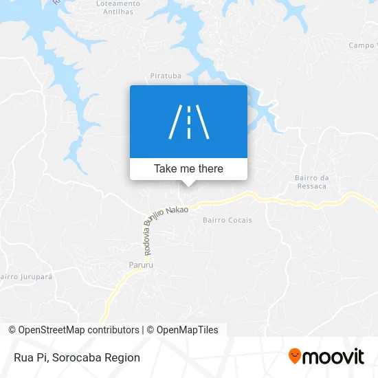 Rua Pi map