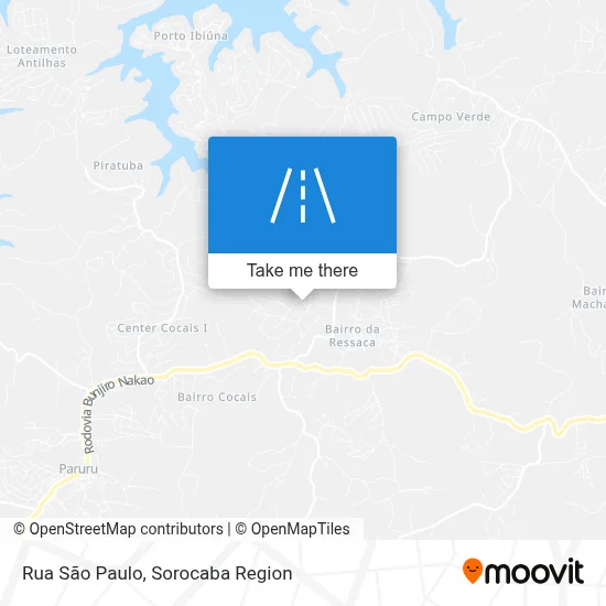 Rua São Paulo map