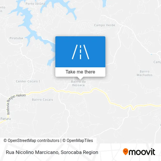 Rua Nicolino Marcicano map