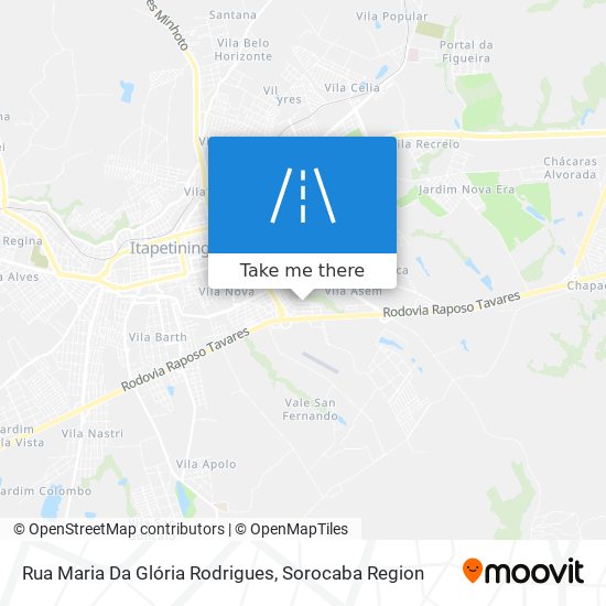 Rua Maria Da Glória Rodrigues map