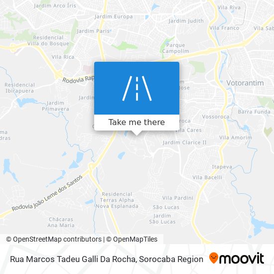 Rua Marcos Tadeu Galli Da Rocha map