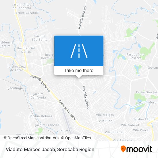 Viaduto Marcos Jacob map