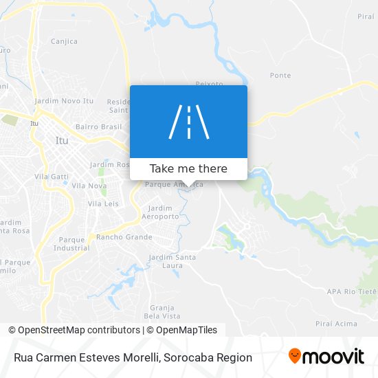 Rua Carmen Esteves Morelli map