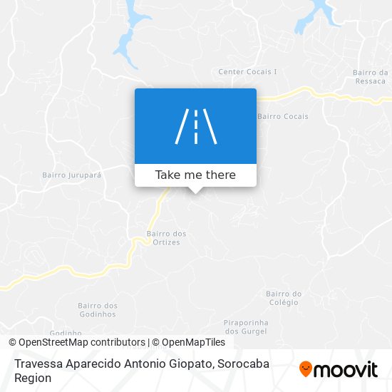 Travessa Aparecido Antonio Giopato map