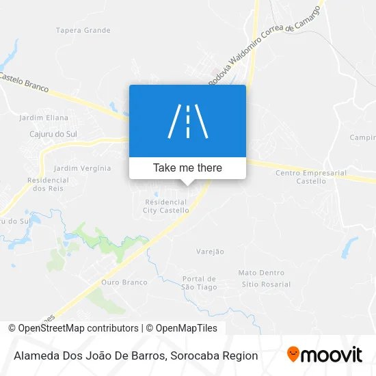 Alameda Dos João De Barros map