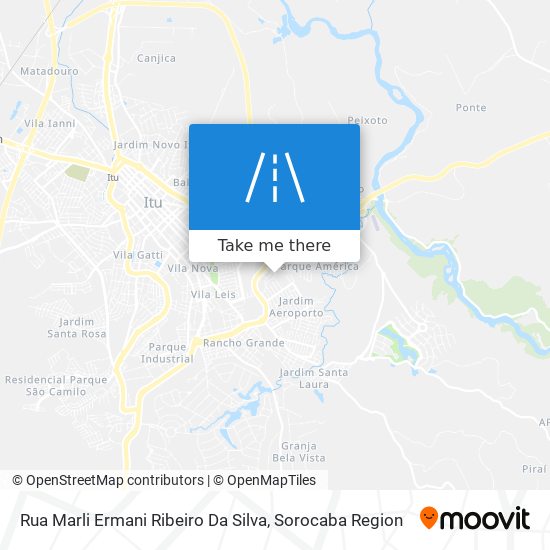 Rua Marli Ermani Ribeiro Da Silva map