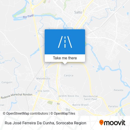 Rua José Ferreira Da Cunha map