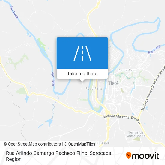 Rua Arlindo Camargo Pacheco Filho map