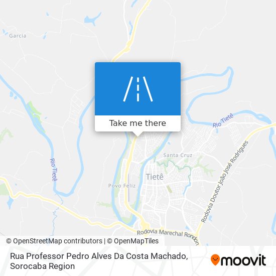 Rua Professor Pedro Alves Da Costa Machado map