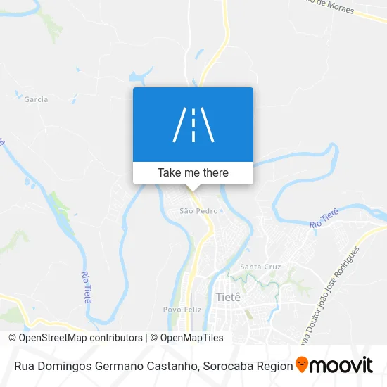 Rua Domingos Germano Castanho map