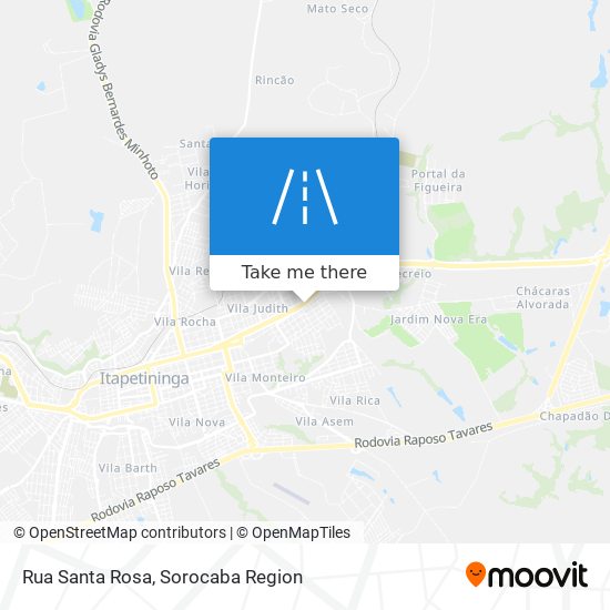 Rua Santa Rosa map