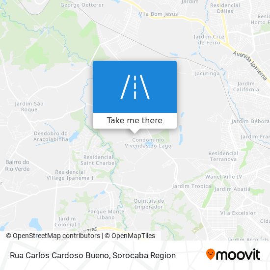 Rua Carlos Cardoso Bueno map