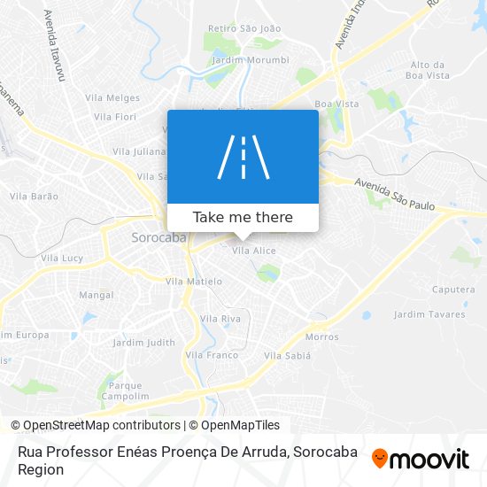 Rua Professor Enéas Proença De Arruda map