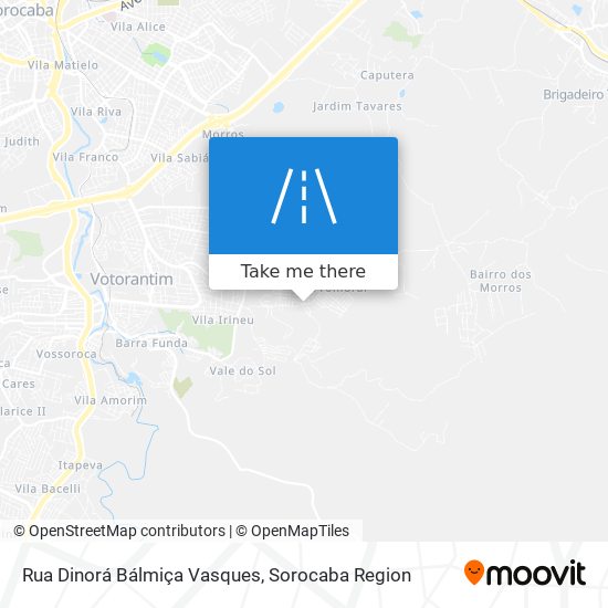 Rua Dinorá Bálmiça Vasques map