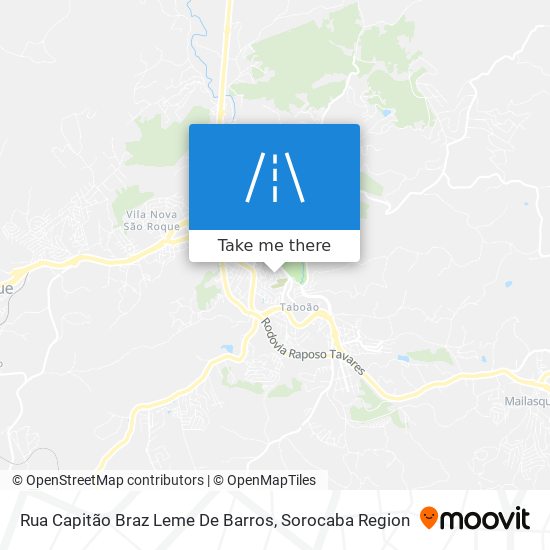 Rua Capitão Braz Leme De Barros map