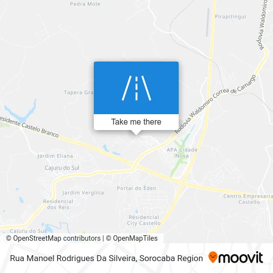 Rua Manoel Rodrigues Da Silveira map